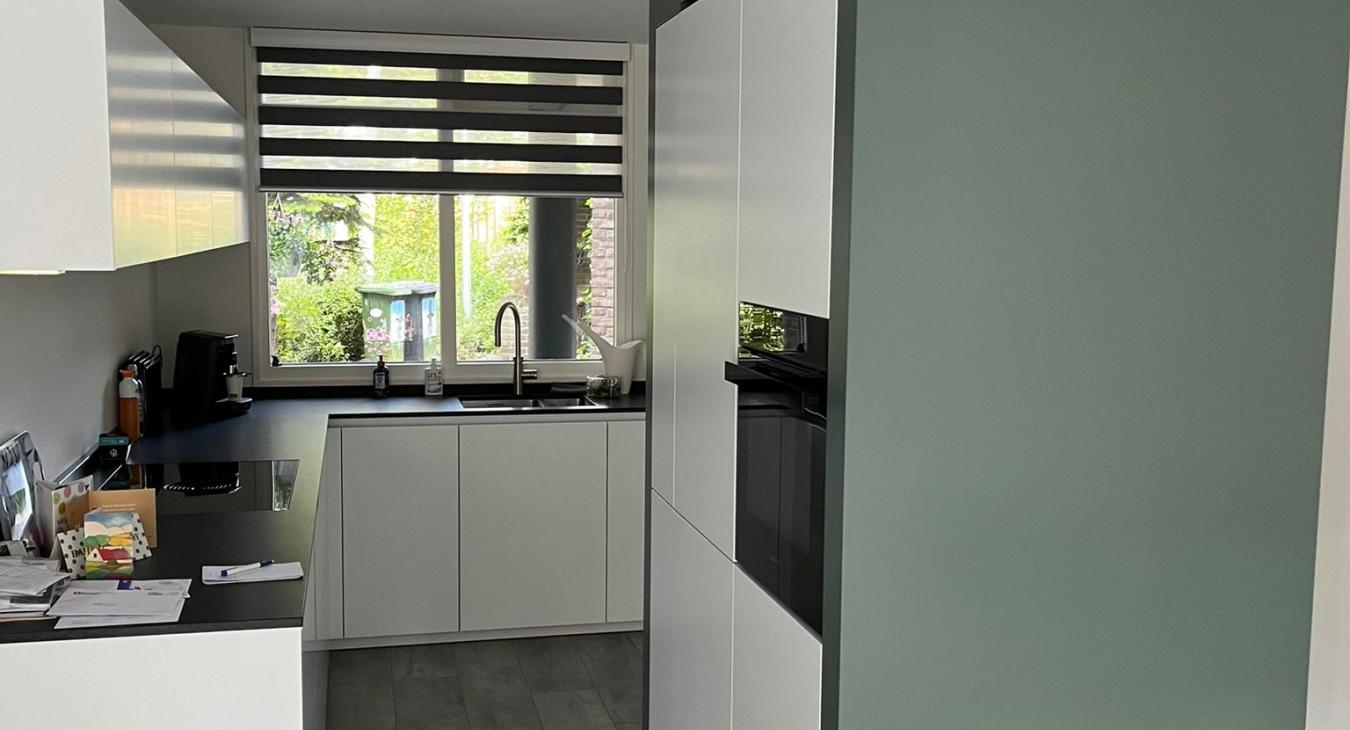 keuken l-keuken hoge kast